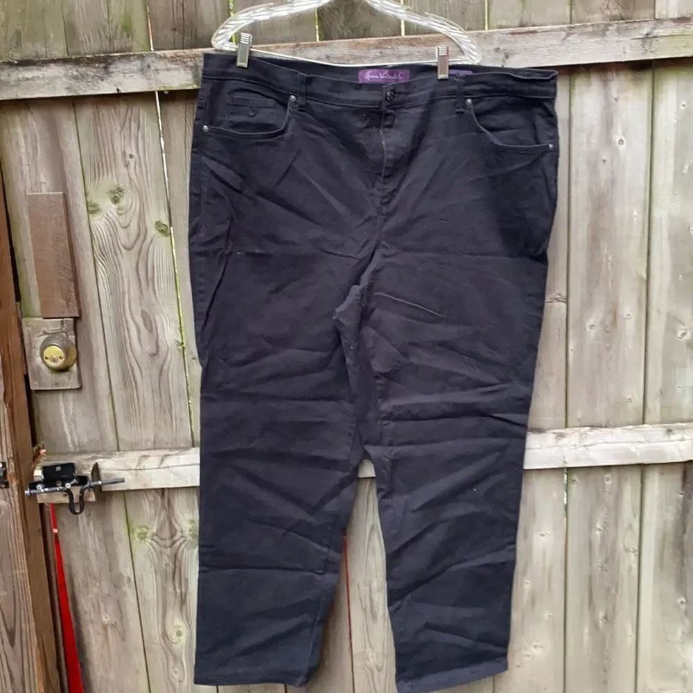 Gloria Vanderbilt Black Jeans sz. 22W